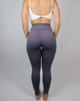 Crossover Leggings (Steel Blue)
