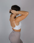 Twist Sports Bra (White)