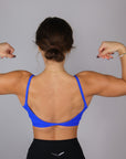 Twist Sports Bra (Royal Blue)