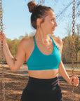 Bloom Bra (Teal)