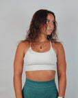 Bowtie Sports Bra (Ivory)