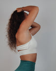 Bowtie Sports Bra (Ivory)