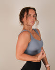 Sweetheart Bra (Steel Blue)