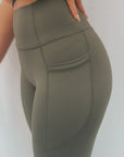 Everyday Pocket Leggings (Olive)
