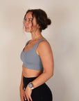 Sweetheart Bra (Steel Blue)