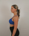 Backless Sports Bra (Royal Blue)