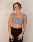 Sweetheart Bra (Steel Blue)