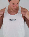 Mens Classic Stringer (White)
