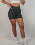 Contour Seamless Shorts (Charcoal)