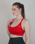 Elite Sports Bra (Red)