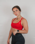 Elite Sports Bra (Red)