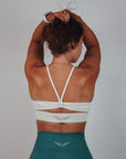 Bowtie Sports Bra (Ivory)